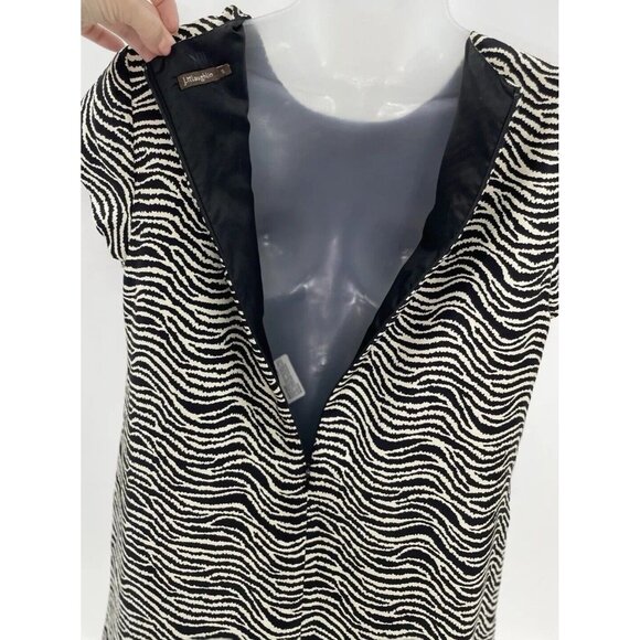 J.McLaughlin Women’s Silk Zebra Print A-Line Dress Size Small, Preppy‎ - Picture 8 of 12